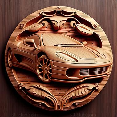 3D модель Ferrari 360 (STL)